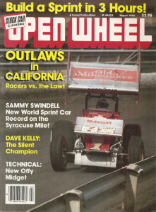 OPEN WHEEL 1986 MAR - SAM SWINDELL, DAVE KELLY, GREG BRAYTON, KELLY KINSER